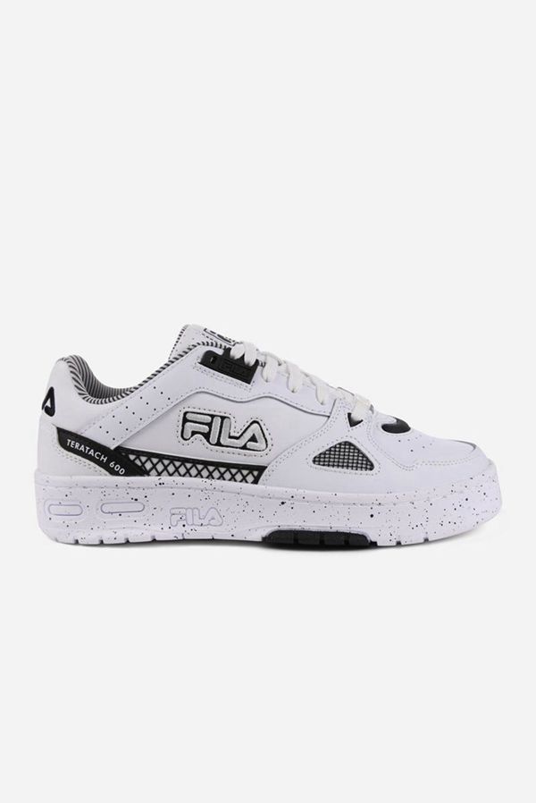 Fila Teratach 600 V2 Women's Trainers Shoes - White/White/Black,NZ 423-64528